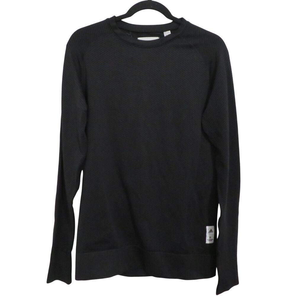Adidas x Reigning Champ Black Long Sleeve Athletic Sweatshirt
